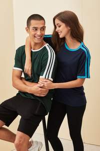 LEFONSE.MY Premium Mini Eyelet Camiseta unisex Cuello de microfibra de secado rápido Casual Sólido 160 gramos Jersey en blanco Baju Jersi para hombres - Product Image 4