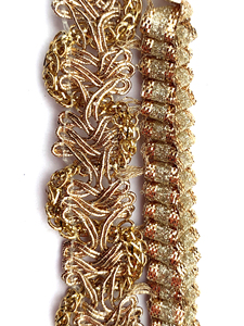 OEM/ODM blanco encaje con cuentas tela tubo cuentas cinta costura manualidades Collar ropa vestido tocado bordado diamantes de imitación - Product Image 3