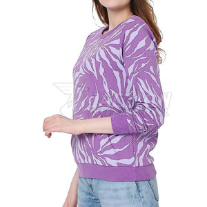 Nueva llegada Venta directa de fábrica Mujeres Sudaderas Diseño personalizado Venta en línea Mujeres Sudaderas - Product Image 3