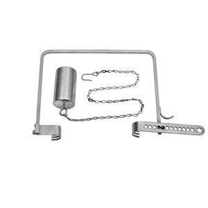 Ensemble de rétracteurs de hanche Charnley en acier inoxydable, instruments chirurgicaux orthopédiques auto-retenus, manuel, classe I pour l'arthroplastie de la hanche, CE - Product Image 5