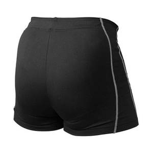 Pantalones cortos de compresión deportivos transpirables con logotipo personalizado para hombre, finos, ligeros, para gimnasio, Fitness, atléticos, para correr, pantalones cortos con patrón sólido - Product Image 2