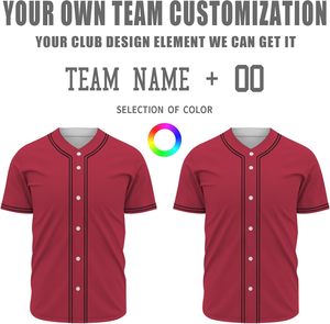 <b>High</b> Quality Custom Sublimation Baseball Uniform Professional Design Customized Youth Baseball Jersey - Product Image 6
