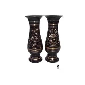 Vase décoratif en laiton vintage fait à la main pour salon table à manger et bureau décoration de la maison - Product Image 6