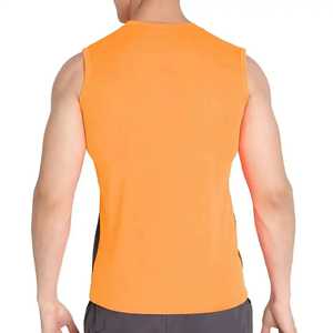 เสื้อกล้ามออกกำลังกายสำหรับผู้ชายเสื้อกล้ามเล่นกีฬาสีขาวสำหรับเล่นบาสเก็ตบอลใส่ออกกำลังกายโลโก้ได้ตามต้องการ - Product Image 5