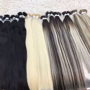 Venta al por mayor 1 Uds estilo queratina Color Rubio extensiones de cabello Remy-I Tip extensiones de queratina - Product Image 4