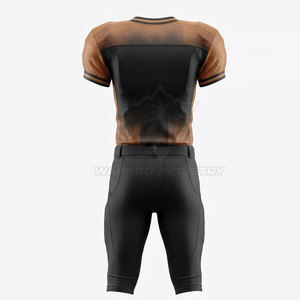 Uniforme de Fútbol Americano Transpirable de Poliéster Duradero, Ropa Deportiva para Equipos, Jersey de Alto Rendimiento para Competencia al Aire Libre - Product Image 3