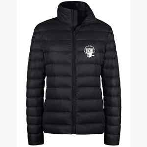 Veste matelassée à capuche réversible ultra légère et pliable pour femme, imperméable, écologique, design bulle, polyester - Product Image 1