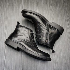 Zapatos de Negocios de Cuero Genuino con Suela Resistente al Desgaste y Plantilla Transpirable, Zapatos Formales para Hombre, Zapatos de Oficina - Product Image 3