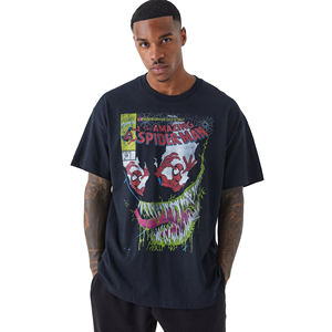 T-shirt personnalisé sérigraphié pour taille adulte T-shirt graphique vintage oversize T-shirt streetwear avec impression de logo personnalisé - Product Image 1