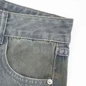 Pantalones cortos vaqueros de último diseño al por mayor de estilo único para hombre, pantalones cortos vaqueros ligeros para hombre 2025 - Product Image 5