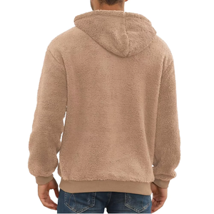 Sweats à capuche en polaire Sherpa de qualité supérieure pour hommes Respirant Personnalisé Basics Strass Hoodies Hommes à vendre - Product Image 4