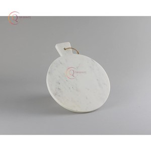 Bloque de corte de cocina de mármol blanco elegante y creativo con mango y bloque de corte de la mejor calidad al mejor precio para cocina y hogar - Product Image 6