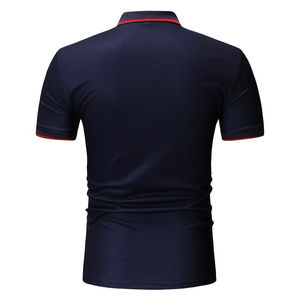 Chemises de golf décontractées pour hommes en vente chaude, jersey uni, anti-boulochage, de haute qualité, respirant, coton écologique, séchage rapide, manches courtes - Product Image 2