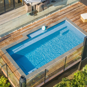 Fabricante de Piscinas de Fibra de Vidrio Personalizadas, Piscinas Modulares de Gran Tamaño para Jardín Familiar, Piscinas Enterradas de Fibra de Vidrio para Adultos, Piscinas Exteriores - Product Image 4