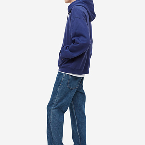 Pull-over survêtement pour hommes logo personnalisé vente en gros de vêtements d'entraînement d'été design uni avec strass - Product Image 3