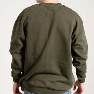 Sweat à Capuche Homme 100% Coton Respirant et Lourd en Polaire Éponge Imprimé à Épaules Tombantes Décontracté Style Vintage - Product Image 2