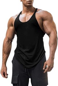 Débardeur décontracté de gymnastique d'été pour hommes 100% coton à séchage rapide débardeur de musculation grande taille pour les événements sportifs - Product Image 4