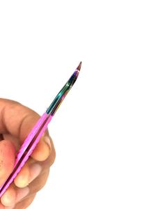 Pinces à épiler professionnelles avec logo personnalisé, volume, marque privée, acier inoxydable, poignée confortable, pinces à épiler pour cils - Product Image 4