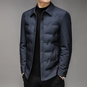 Veste d'hiver matelassée pour homme en softshell imperméable de qualité supérieure 2025, coupe-vent, respirante, écologique, OEM - Product Image 6