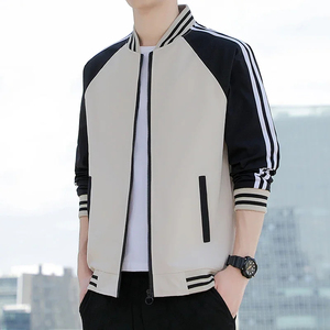 Men s jacket versatile for spring and autumn casual and fashionable style windproof waterproof simple and <b>trendy</b> jacket - Product Image 6