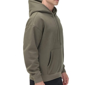 Sudadera clásica con capucha de algodón polar de 300 g/m². Sudadera con capucha de forro polar premium de 500 g/m². Sudadera con Capucha de Bajo MOQ - Product Image 4