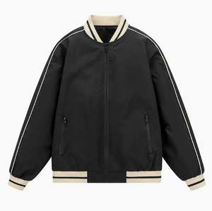 2026 nuevo logotipo bordado personalizado chaqueta de invierno Letterman ropa de calle chaqueta universitaria de secado rápido para hombres a la venta - Product Image 1