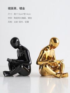 Escultura abstracta de estilo occidental, estatua de pájaro para el hogar, Decoración de mesa, decoración de sala de estar, decoración del hogar para oficina - Product Image 4