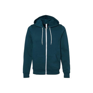 Sudadera con Capucha Personalizada de Alta Calidad con Bolsillo Lateral con Cremallera, Ajuste Holgado, Logotipo Impreso, Nueva Original, Manga Larga, Bolsillos Laterales, Sudadera Tri-Blend - Product Image 5