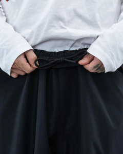 Pantalones Cargo de Algodón Negro Personalizados al por Mayor para Hombre, con Bolsillos Grandes, Cordón Ajustable, Multibolsillos, Estilo Holgado, Hip Hop, Cintura Media - Product Image 5