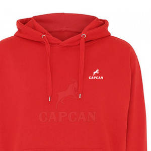 Sweats à capuche unis de haute qualité pour hommes sweat à capuche à motif solide personnalisable avec logo personnalisé vêtements de rue d'hiver chauds en vente - Product Image 5
