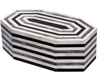Caja de Almacenamiento de Joyas de Resina Moderna Nórdica de Tres Niveles con Diseño Decorativo para Baño, Multiusos, Regalo, Novedad 2026