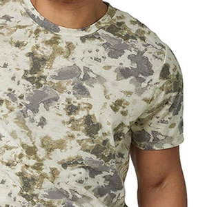Camiseta de Hombre con Cuello Redondo, Corte Regular, Tela de Lona, Manga Corta, Transpirable, de Secado Rápido, Alta Calidad, Colores Sólidos, 100% Algodón - Product Image 6
