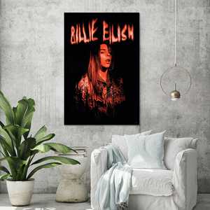 Affiche design moderne Billie Eilish pour utilisation murale - Product Image 2