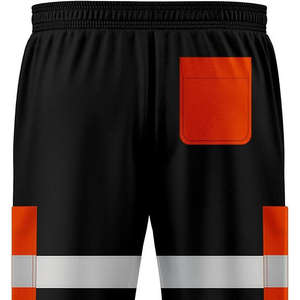 Vente à chaud de shorts cargo réfléchissants pour hommes vêtements de travail de construction haute visibilité au prix d'usine - Product Image 5