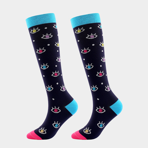 Calcetines Deportivos Unisex Personalizados con Diseño Jacquard, Transpirables, con Estampado, 100% Algodón, Detalle en el Puño, Secado Rápido, para Jóvenes, Niños y Adultos, OEM - Product Image 4