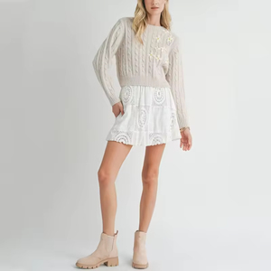 Logo personnalisé Anti-rétrécissement tricoté laine hommes chandails OEM ODM fabricant vente en gros pull-over tricots fournisseur chaud hiver - Product Image 3