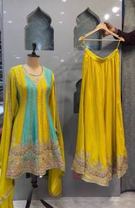 ชุดสูทผ้าจอร์เจียพลาสโซสำหรับงานปักผ้าหนา - Product Image 6