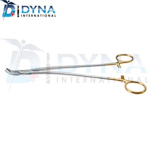 Soporte de aguja TC, instrumentos quirúrgicos de acero inoxidable, longitud curvada de 9 pulgadas - Product Image 3