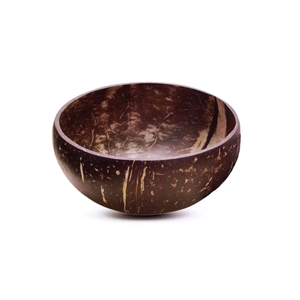 Cuencos de coco grabados hechos a mano ecológicos, Natural cuenco de cáscara de coco de bambú, venta al por mayor, Exportación de fábrica de Vietnam - Product Image 1