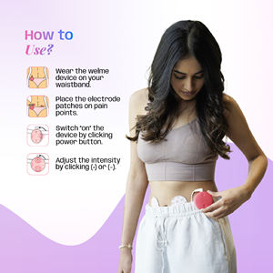 Dispositivo Inteligente WELME WME para Aliviar el Dolor Menstrual, Terapia de Vibración Avanzada, Recargable por USB, Alivio de Cólicos Menstruales - Camex Wellness - Product Image 2