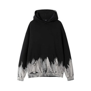 เสื้อฮู้ดดี้โอเวอร์ไซส์ผ้าฝ้าย 100% พิมพ์ลายดิจิตอล ล้างสีแบบแอซิด ปักลายตามสั่ง น้ำหนักมาก ใส่สบาย เหมาะสำหรับฤดูหนาว ขายส่งสำหรับทุกเพศ - Product Image 1