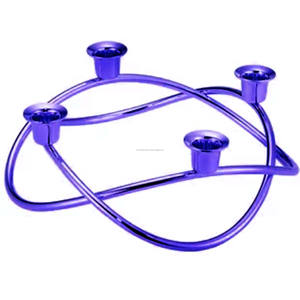 Hot Selling Handmade Metal Vintage Style New Wedding Home Decor Metal <b>Candle</b> <b>Stand</b> in Wholesale Price Luxury Design - Product Image 1