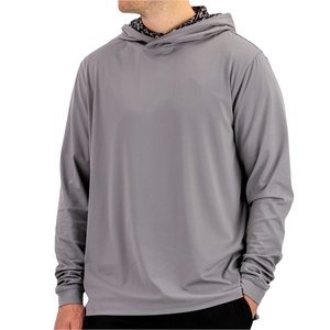 Sudaderas con Capucha Personalizadas con Logotipo Bordado e Impresión Digital para Hombre, Sudaderas Ligeras de Algodón/Poliéster con Capucha Extra Grande - Product Image 3