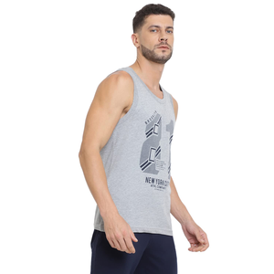 100% coton Offre Spéciale hommes imprimé débardeurs haute qualité décontracté débardeurs respirant vêtements de sport formation débardeurs en gros - Product Image 3