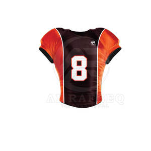 Uniforme de football américain à bas prix de haute qualité en uniforme de football américain en polyester 100% - Product Image 5