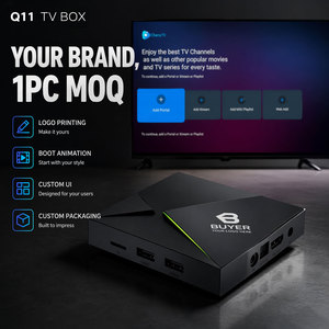 กล่องทีวี Android 14 รุ่น Q11 S905X4 4GB 32GB 8K 1000M LAN BT รีโมทสั่งงานด้วยเสียง Widevine L1 แอปพลิเคชันแบบกำหนดเอง 1 ชิ้น MOQ ระบบจัดการอุปกรณ์ TV CMS ราคา - Product Image 6