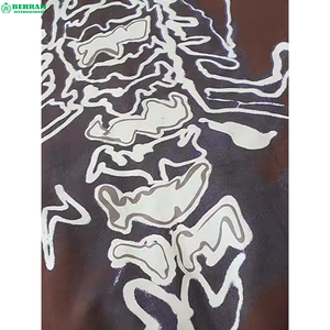 Full Zipper Hoodie High Quality Cotton Men's Patch Work Puff Print 3D Printing Fleece Blank Men's Full Zip Hoodies - Product Image 5
