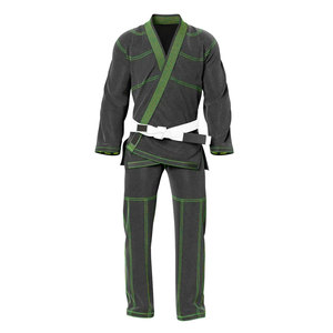 Nouvelle conception d'uniforme de BJJ, vêtements d'arts martiaux, kimono de Jiu-Jitsu, tissu léger, durable, respirant en polyester/coton, excellente coupe - Product Image 1