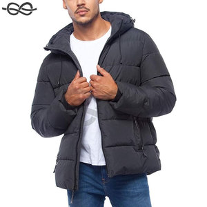 Veste matelassée lourde pour hommes Manteau d'hiver à bulles Doublure thermique réfléchissante Vêtements d'extérieur Chaleur Confort Temps froid - Product Image 1