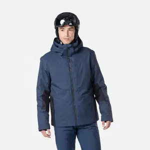 2024 beliebte beste Qualität warme dicke Polyester funktionelle Schutz wasserdicht beheizte Kletter schnee jacke Herren Ski jacke